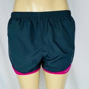 Nike Dri Fit Women’s Running Shorts Grey with Pink